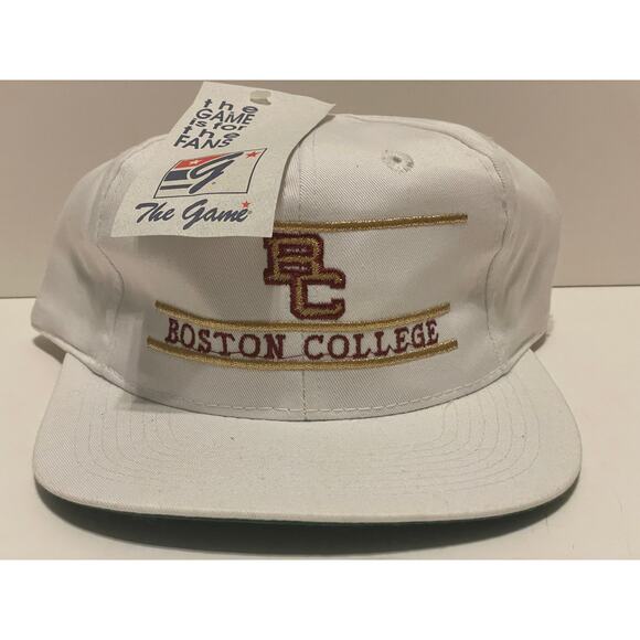The Game Boston College Snap Back Hat White NWT - Picture 1 of 9